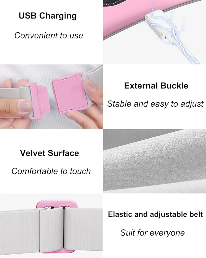 Electric Heating Pad, Portable Cordless Menstrual Heating Pad - Image 7
