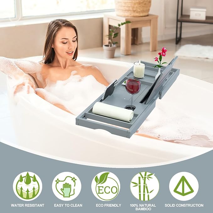 Premium Bathtub Caddy Tray - Image 6