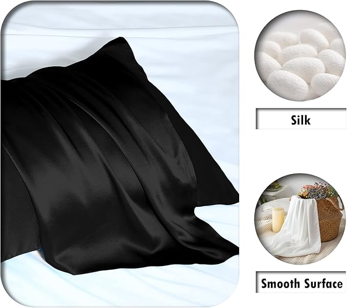 Natural Mulberry Silk Pillowcase - Image 2