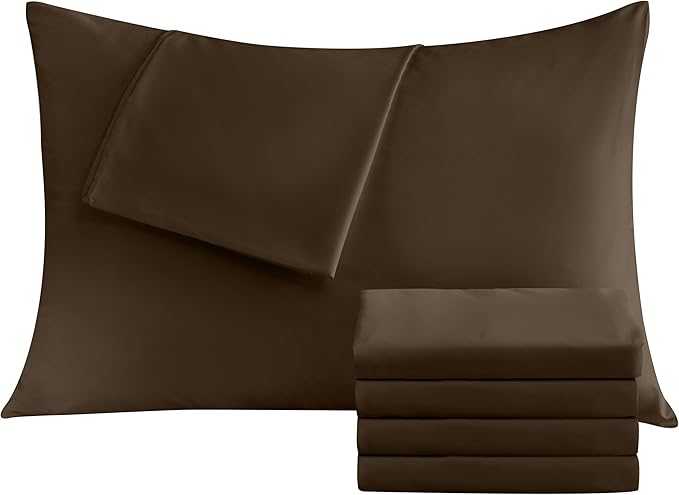 Pillowcases Queen 4 Pack, 20x30 Pillow Cases by Culve