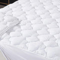 WhatsBedding Queen Mattress Pad, Fitted Queen Mattress Protector Soft by WhatsBedding