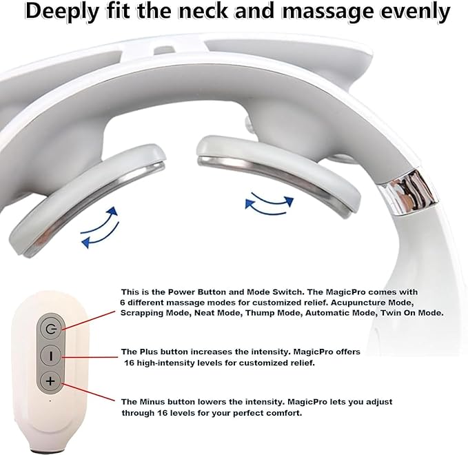 Ayland Vitality Magic Pro 2.0 Neck Massager, Portable Neck Relaxation Device - Image 6