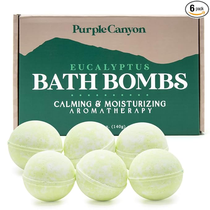 Purple Canyon Eucalyptus Bath Bombs by PurpleCanyon