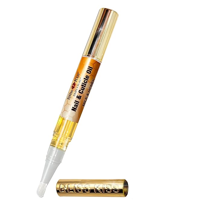 Bliss Kiss | 1 Milk & Honey | Nail Oil Cuticle Pen w/Vitamin E & Jojoba⏤Nail by BlissKiss