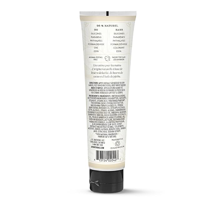J.R. Watkins Natural Moisturizing Hand Cream, Hydrating Hand Moisturizer - Image 2