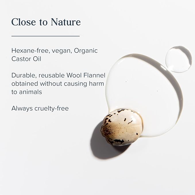 HERITAGE STORE Organic Castor Oil Pack Wrap Kit - Image 4