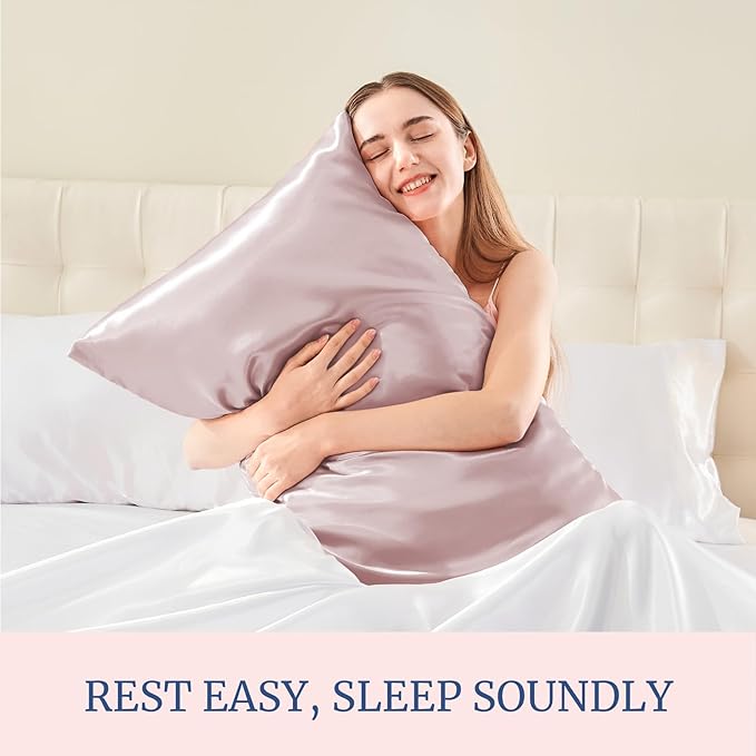 BEDELITE Satin Pillowcase for Hair and Skin, Super Soft Similar to Silk Pillow - Image 5