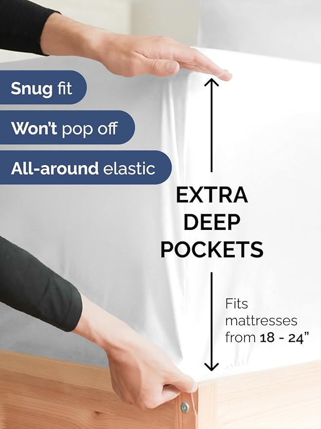 Extra Deep King Sheet Set - Image 3