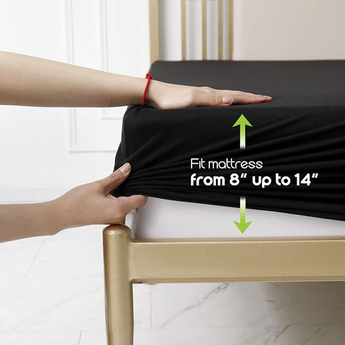 Fitted Sheet- COSMOPLUS Full Fitted Sheet Only（No Flat Sheet or Pillow Shams） - Image 3