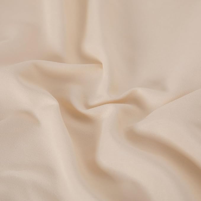 King Flat Sheet Only， 108x102Inch Beige - Image 6