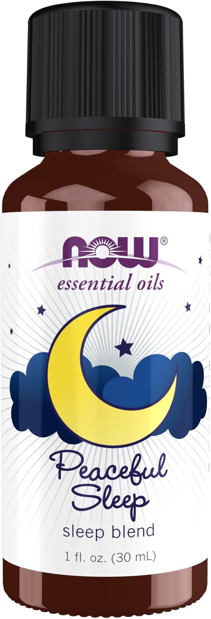 NOW Essential Oils, Peaceful Sleep Oil Blend, Relaxing Aromatherapy Scent by NOW