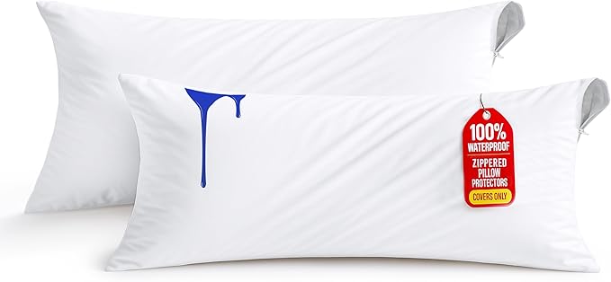 Set of 2 Pillow Protectors by UTOPIABEDDING