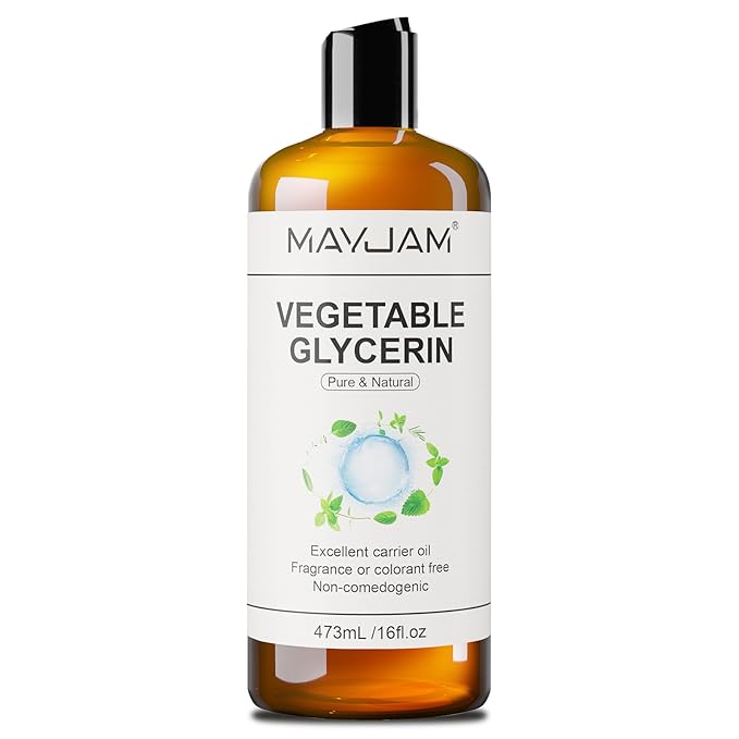 MAYJAM 100% Natural & Pure Vegetable Glycerine, 16 fl. oz. Vegetable Glycerin by MAYJAM