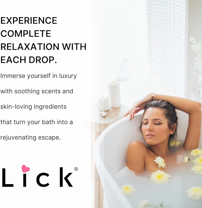Lick Peach Aromatic Bath Oil - Image 6