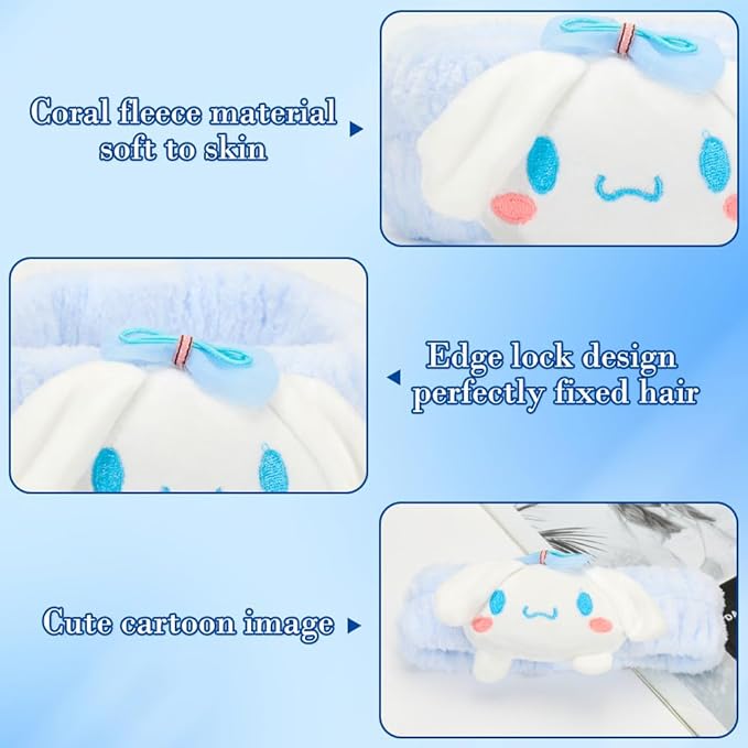 PERFECTSIGHT Kawaii Headband for Spa, Washing Face, Party - Image 3