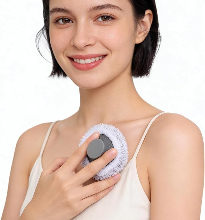 RamPula Face Scrubber & African Net, Silicone Exfoliating Brush - Image 4