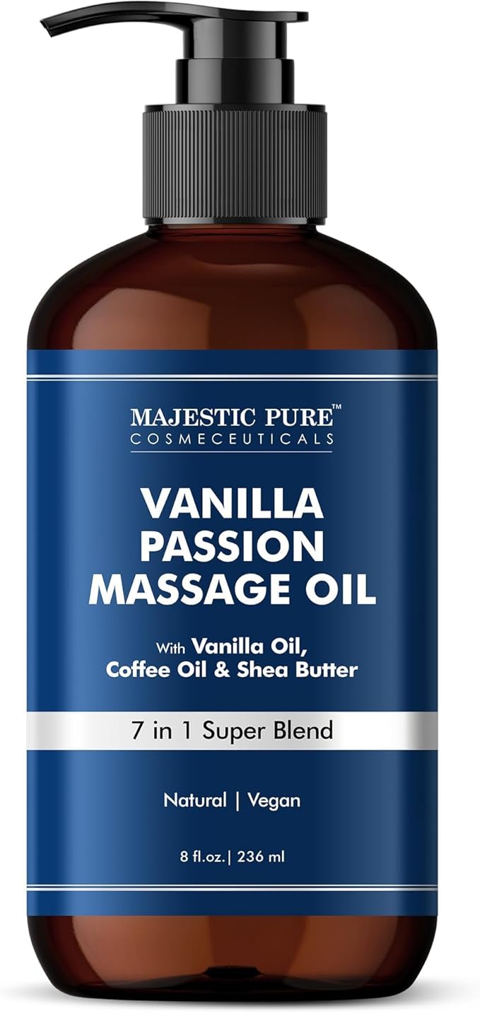 MAJESTIC PURE Vanilla Passion Massage Oil by BeautyandPersonalCare