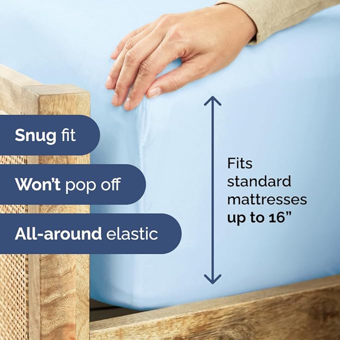 Twin XL Fitted Bed Sheet - Image 3