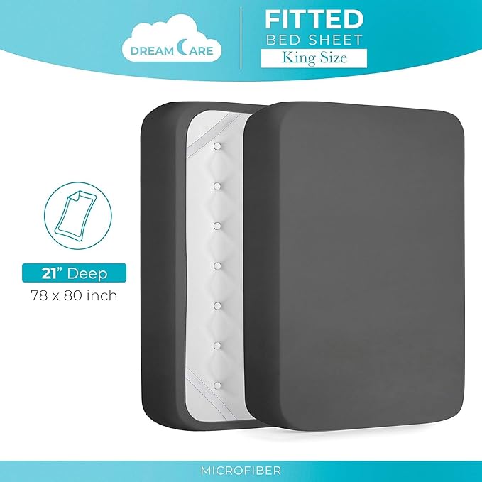 DREAMCARE Queen Fitted Sheet Only - Image 4