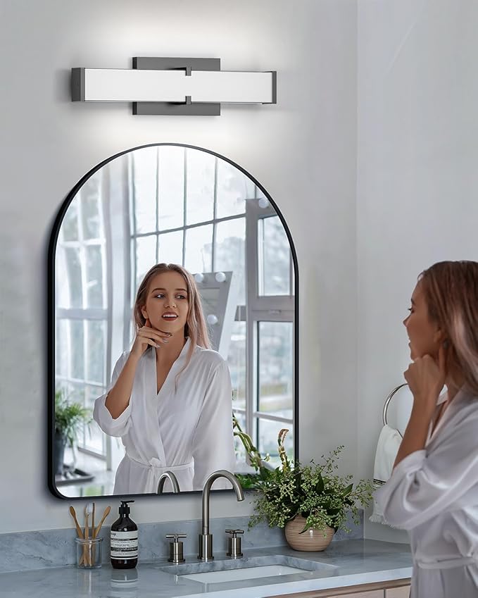 Modern Bathroom Light Fixtures Over Mirror 16 Inch, 20W 2000 Lumen Dimmable - Image 6