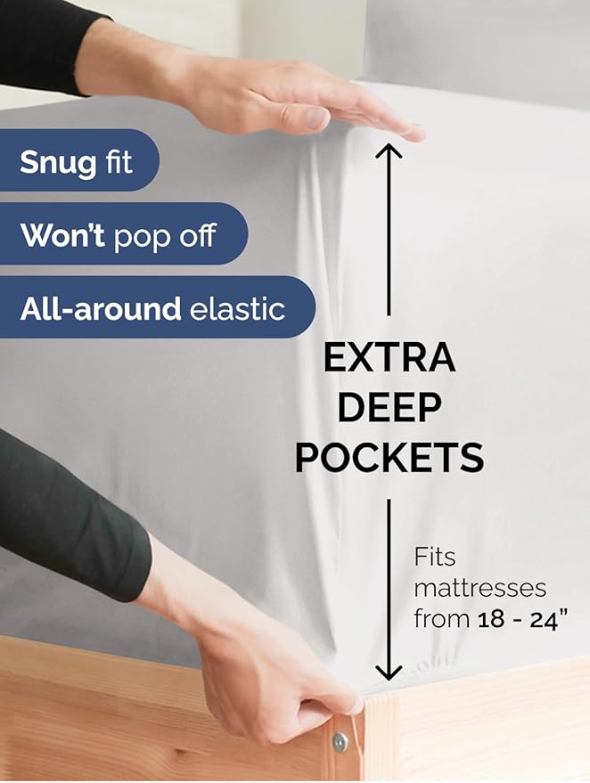 Extra Deep Queen Sheet Set - Image 3