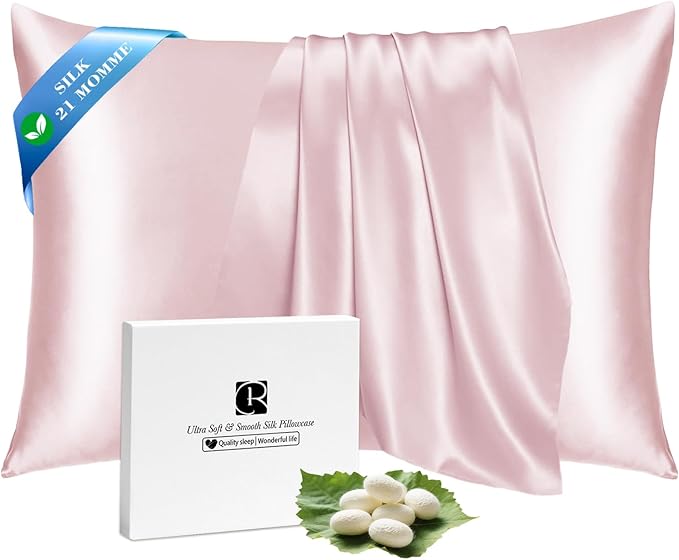 Ravmix 100% Silk Pillow Cases by Ravmix