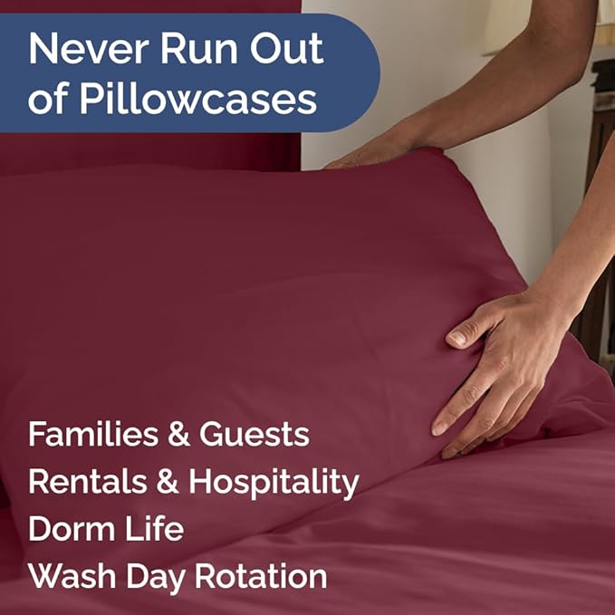 King Pillow Cases Set of 8 - Image 5