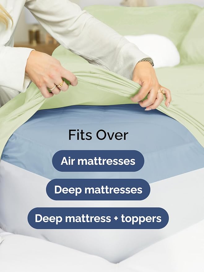 Extra Deep Twin Sheet Set - Image 6