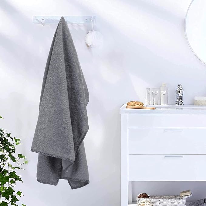 JML Extra Large Bath Towels, Microfiber Bath Sheet Towels - Image 9