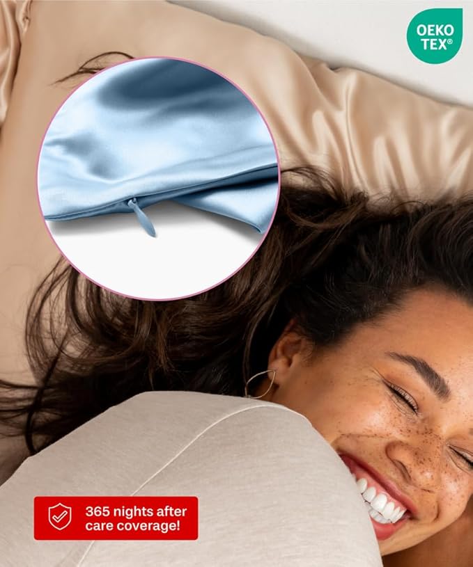 SUNDAYSILKS™ Premium Silk Pillow Cases | 100% Mulberry Silk Pillowcase - Image 5