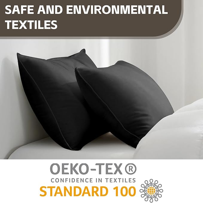 HIMOON Bed Pillows for Sleeping 4 Pack, King Size Cooling Pillows Set of 4 - Image 6