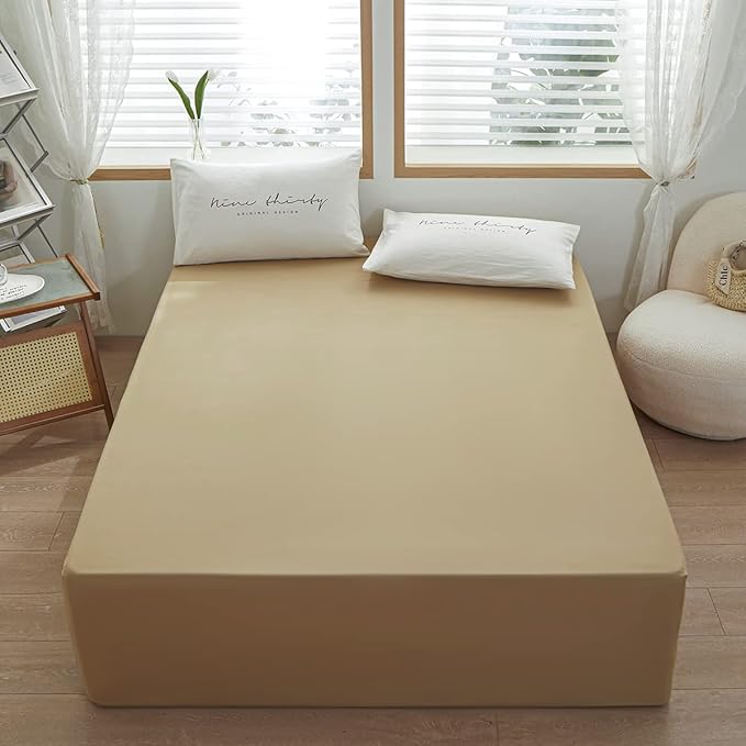 Bedding Queen Size Fitted Sheet Only- Bottom Matress Fitted Sheet-Fits 15inches - Image 7