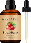 Strawberry Essential Oils, 120ML Pure and Natural Essential Oil by WUVEZRUB