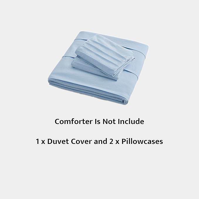 Oli Anderson Airy Blue Duvet Cover Queen Size - Image 7