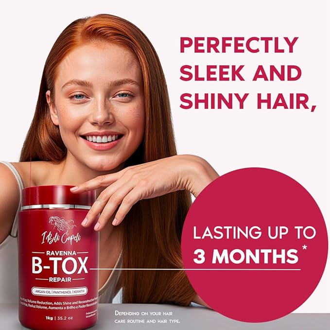 B-tox Repair Mask by Ibellicapelli: Anti-frizz, Hair Rejuvenation, - Image 5