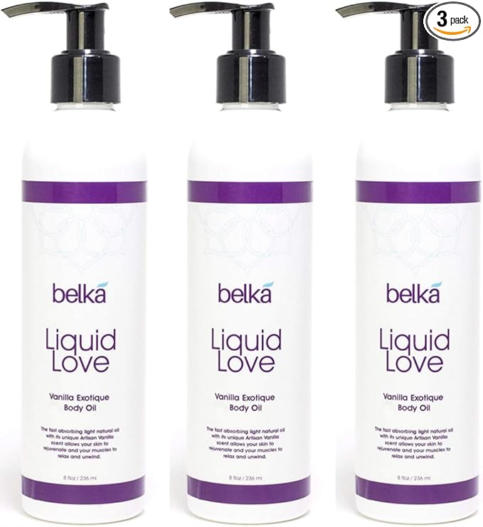Liquid Love Vanilla Exotique Body Oil by Belk%C3%A1