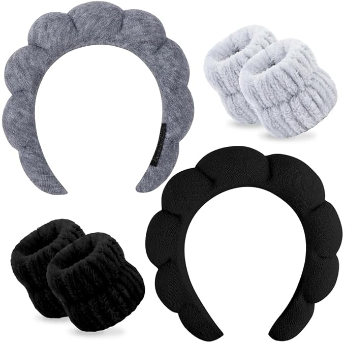 SPA Headbands for Washing Face Makeup Headbands by AOPRIE