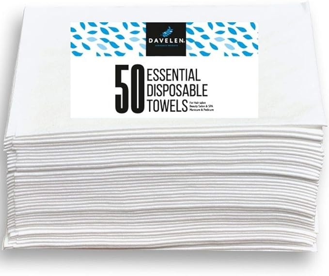 DAVELEN Essential Disposable Hair Towels by DAVELEN