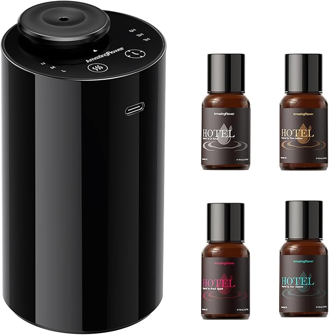 Waterless Essential Oil Diffuser by AMAZINGFLOWER