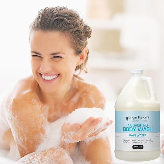 Ginger Lily Farms Club & Fitness Nourishing Body Wash, 100% Vegan & Cruelty-Free - Image 7