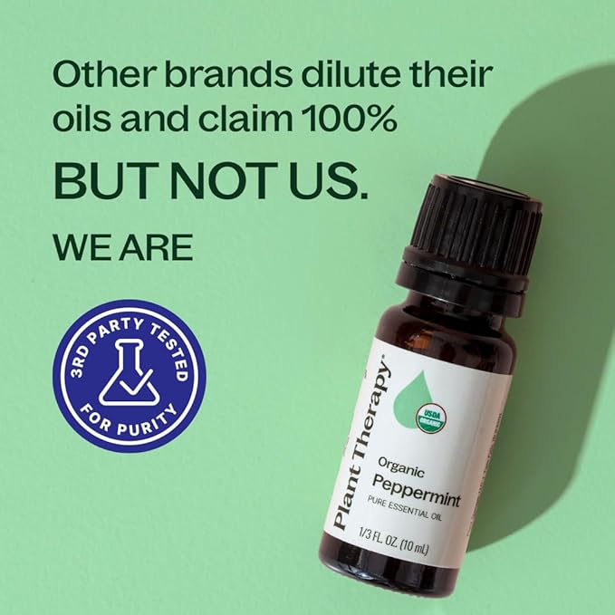 Plant Therapy Organic Peppermint Essential Oil 30 mL, 100% Pure, USDA Certified - Image 5