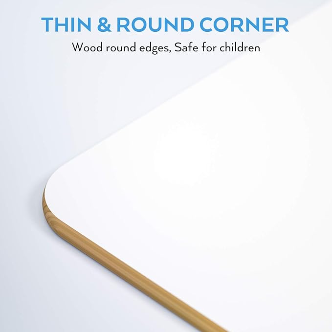 Nicpro Dry Erase Lap Board 12 x 16 inches 2 Pack Kid Double Sided Blank Small Lapboard with 8 Pens, 2 Eraser, Learning Mini Whiteboard Portable Drawing Board for Student and Classroom Use