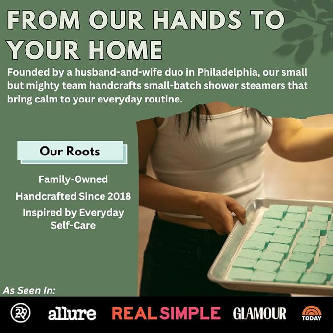 Morning Citrus Mint Shower Steamers Aromatherapy - Image 7