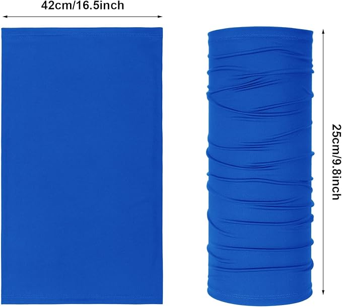 Geyoga 6 Pieces Summer UV Protection Cooling Neck Gaiter Face Clothing Neck - Image 4