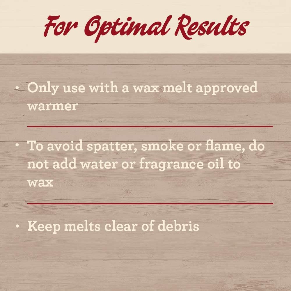 Our Own Candle Company Premium Wax Melt, Mulled Cider Scent, 6 Cubes, 2.4 oz (4 Pack)