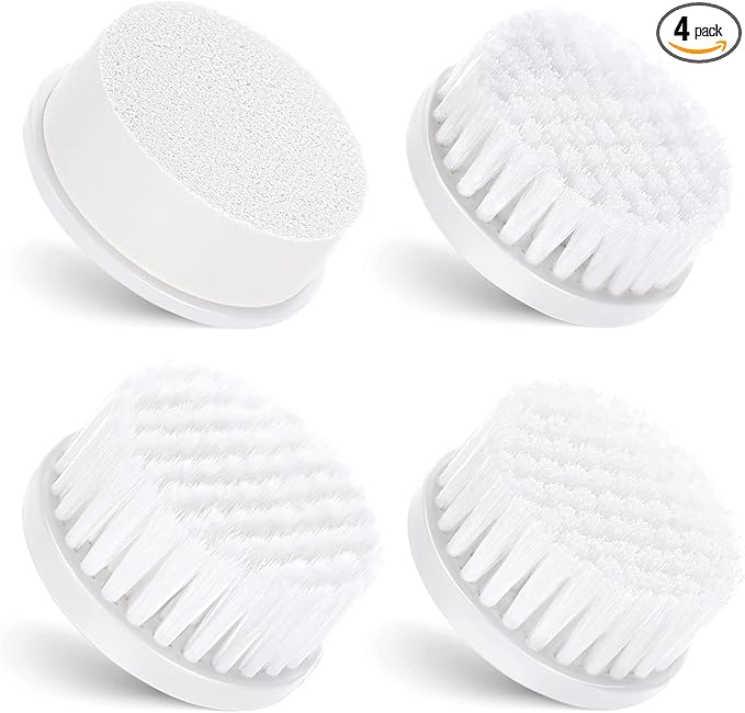 Only Compatible with COSLUS 7IN1 FBS-D Face Cleansing Brush Replacement Heads 4 by COSLUS
