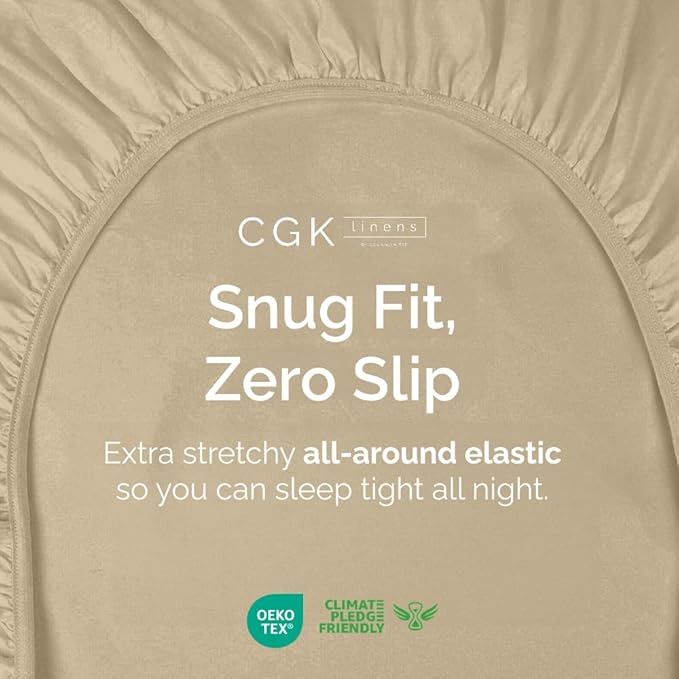 Split King Fitted Bed Sheet - Image 2