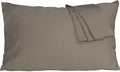 Pillow Cases, King Size Cotton Percale Weave Pillowcases, Pre-Shrunk Breathable by HOMTEC