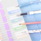 ELII 480 Pcs Morandi Tabs 2 Inch Sticky Index Tabs,Book Tabs Writable and Repositionable File Tabs Flags, Colored Page Markers 12 Colors