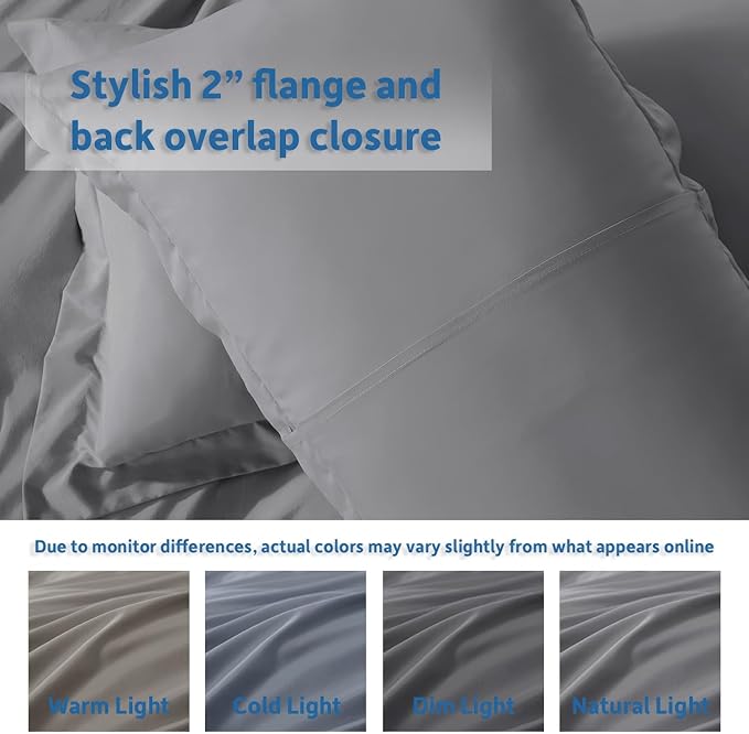 Nestl Grey Duvet Cover Full Size - Image 8